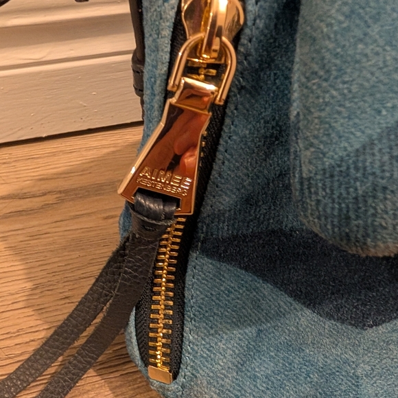 Aimee Kestenberg Blue Geometric Crossbody Bag - Picture 5 of 14